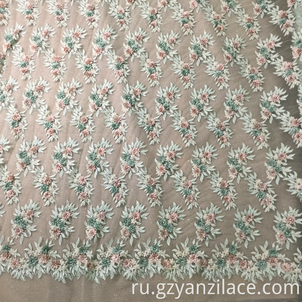 Handmade Pearl Stone Fabric